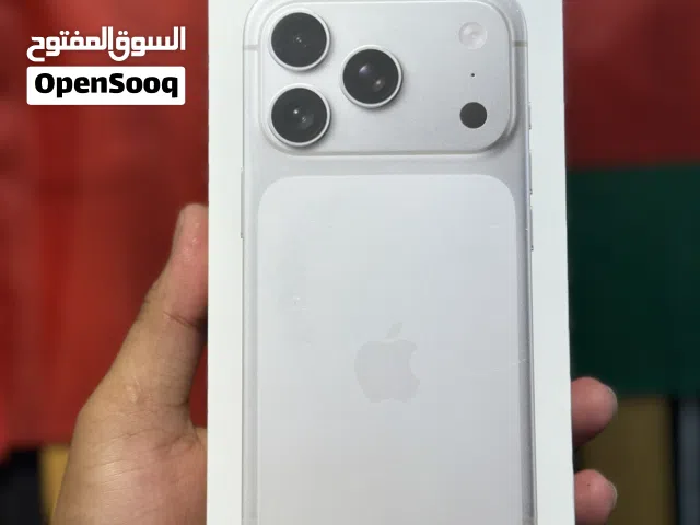 New iPhone 17 pro. 256Gb Silver Arabic version