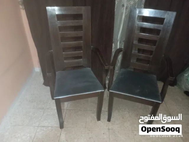 كراسي عدد 2 خشب سويد
