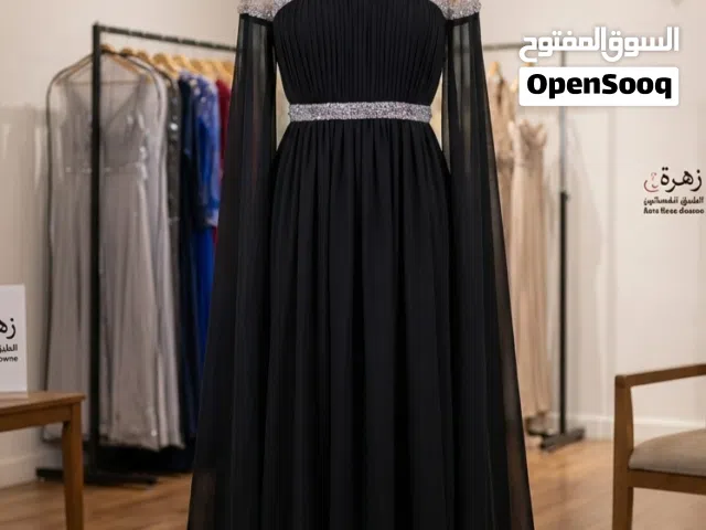 فستان سهرة اسود بجودة عالية