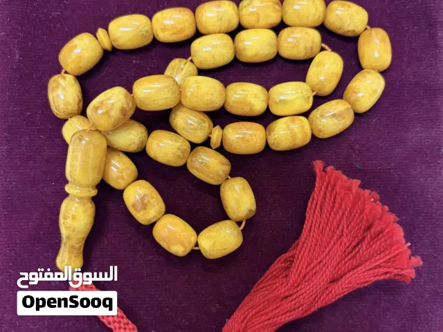 للبيع مسبحة كهرمان كلينجرادي مضغوط طبيعي ، تتميز بلون كلاسيكي فريد وخراطة احترافية