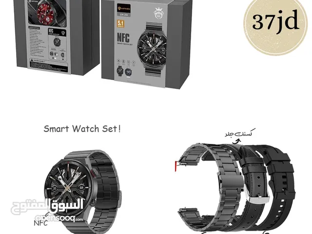 ساعات ذكية smartwatch من اقوى الشركات العالميه المكفولة