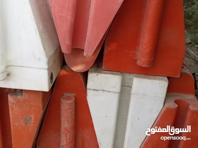 used plastic barrier available.