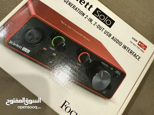 للبيع داك هيدفون Scarlet solo dac gen 2