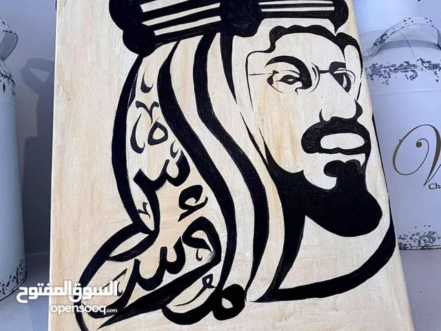 لوحه فنيه رسم يدوي