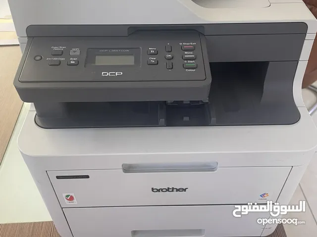 طابعة بحالة ممتازة شبة جديده وممتازة للاستخدام اليومي