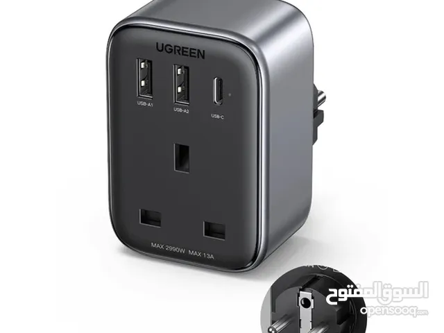 UGREEN 4 in 1 travel adapter for Europian countries