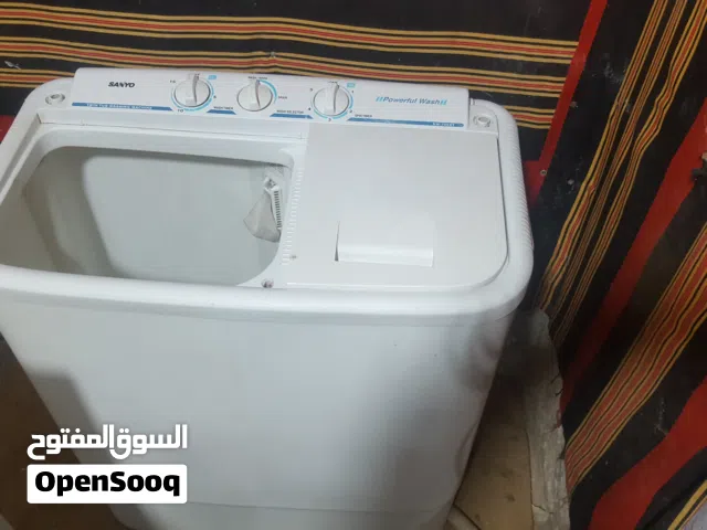 غساله ونشافه سانيو نضيف وضمانه صيانه