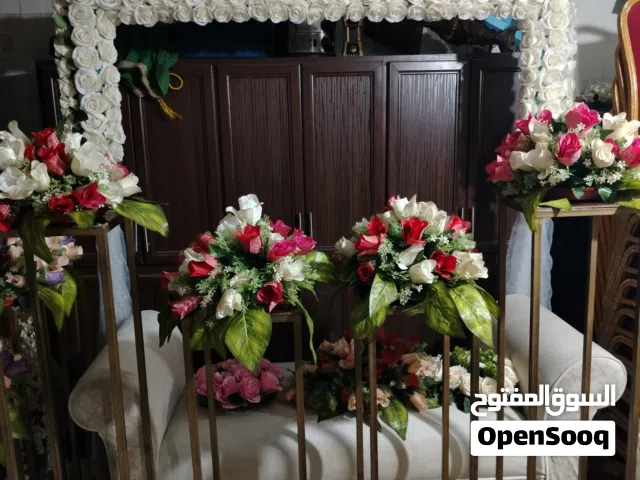 محل لتاجير لوازم الافراح والمناسبات بكامل معداته