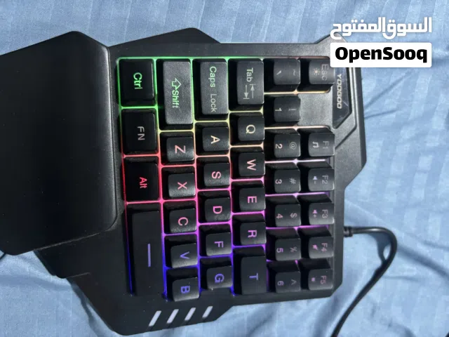 كيبورد صغير RGB بنشبك على التلفون للبيع