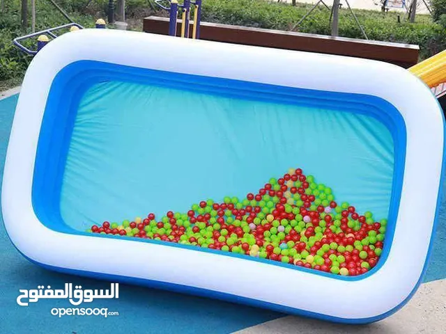 مسبح فايبر بدون نفخ القطر 244 سم ... الارتفاع 46 سم السعر30