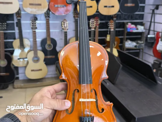 كمان حجم 1/2 جديد فل خشب كولتي ممتاز مع كامل اغراضه الاصليه