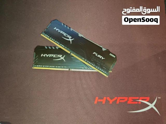 DDR4 HyperX RAM (16GB) 3200mhz RGB ذاكرة الوصول العشوائي للكمبيوتر