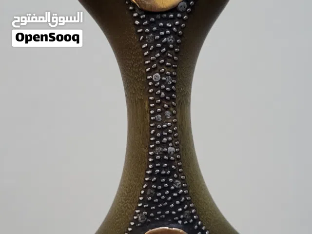 جنبية أثرية حميرية من وحيد القرن عليها ذهب حميري قديم