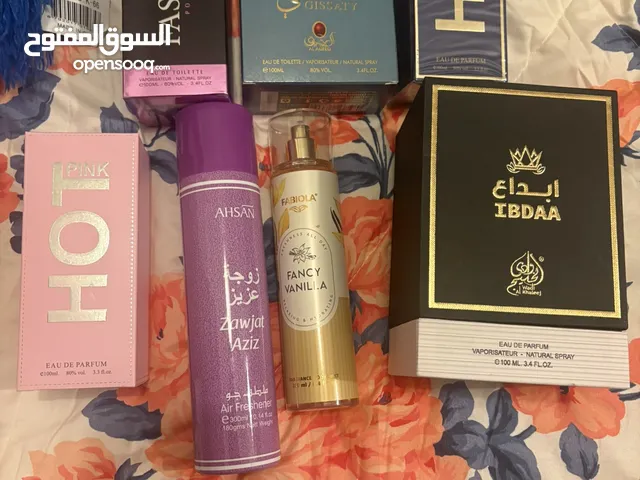 عطور جديده وثلاثه منهم استعمال خفيف