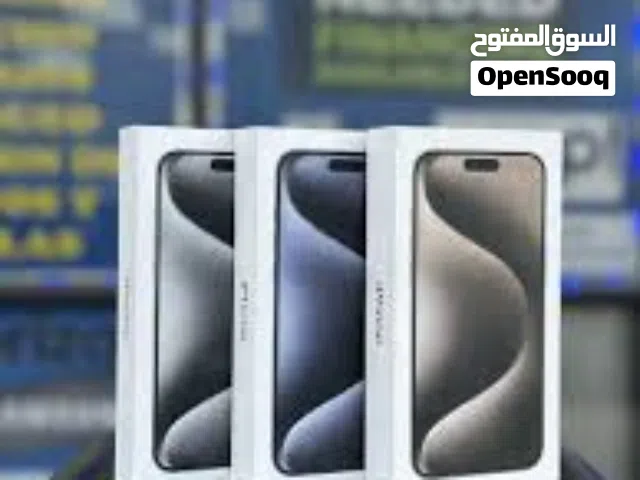 موبايل ايفون 15pro جديد كفالة الشرق الاوسط بسعر مغري جداً (128GB&256GB)