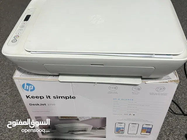 طابعه hp  ابيض وأسود وألوان