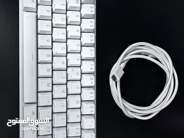 razer hunstman mini purple switches gaming keyboard