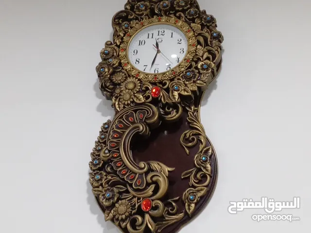 ساعات جدارية للبيع : ساعة حائط : مودرن : 3D : خشب : ساعة رقمية : العراق