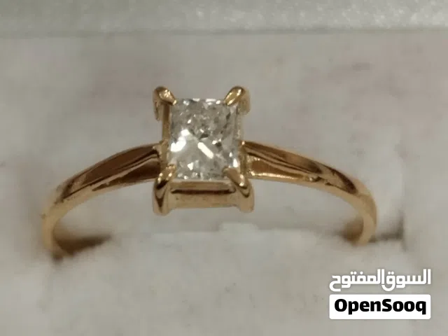 خاتم ذهب وألماس
