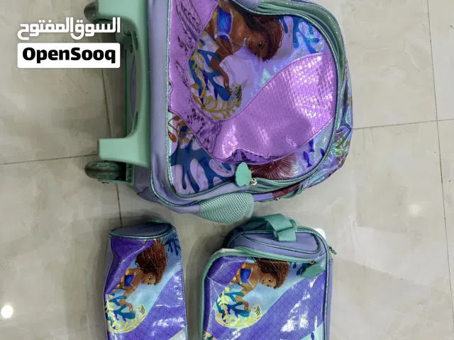 Mermaid backpack suitcase