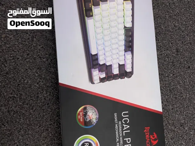 كيبورد مغناطيسي احترافي Redragon UCAL PRO K673 (لاسلكي/RGB) - أداء جبار وشكل مرتب قابل لتفاوض
