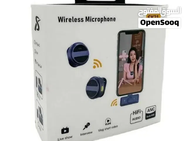 مايك صغير وايرليس  sx21 للهواتف الذكية المحمولة يدعم الطايب سي