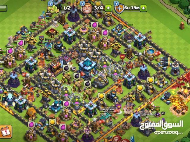 تاون 13 كلاش اوف كلانس شبه ماكس