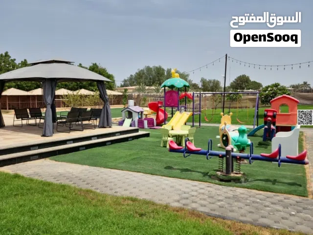 W فرصة مميزة مزرعة فاخرة للإيجار مسبح  جلسات عائلية مساحة ضخمةجاكوزي منطقة ألعاب
