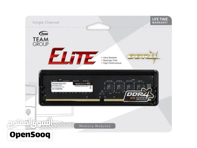 رامات 16 جيجا 2×8 Team Group جديد مكرشم
