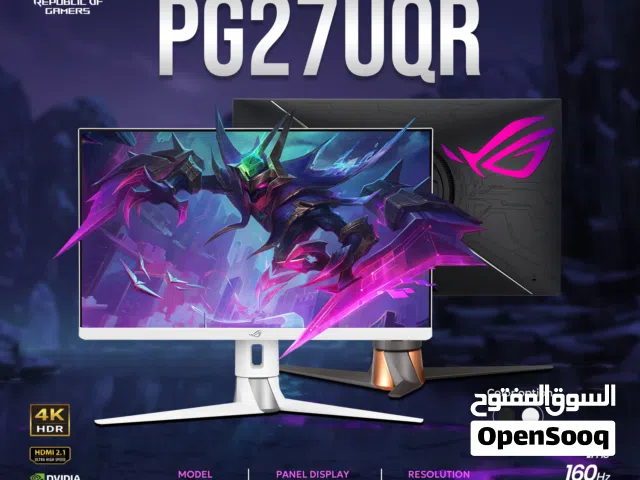 asus rog swift pg27uqr 27 4k ips 160hz
