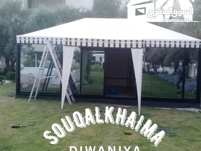 خيام للبيع خيام الكويت خيمة جاهزة دوانيات ديوانيه الحديقة السطح حوش
