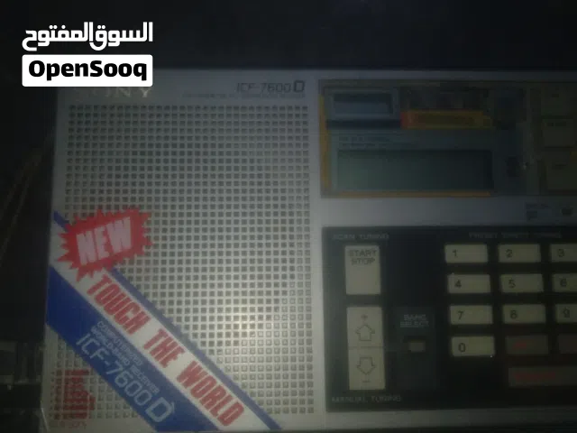 للبيع راديو سوني كلاسيكي Sony ICF-7600D نوادر (بحاجة لصيانة بسيطة)