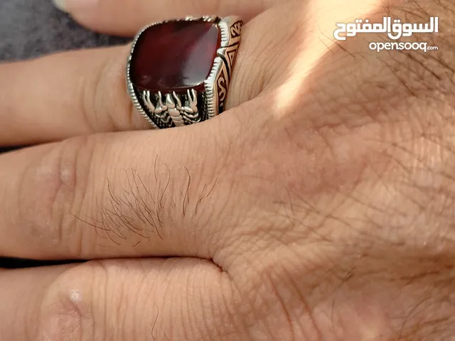 خاتم عقيق يماني اصلي