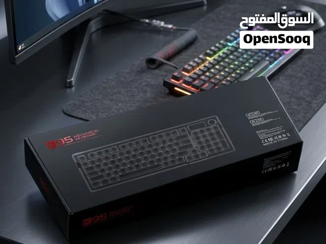 كيبورد الألعاب الميكانيكي RedThunder K95 مناسب للألعاب والعمل والاستخدام اليومي