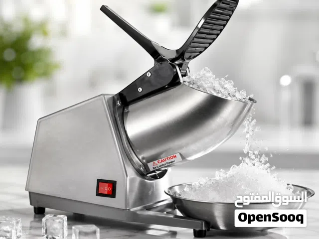 ماكينة جرش الثلج الكهربائية RAS-901 ستيل – 500W