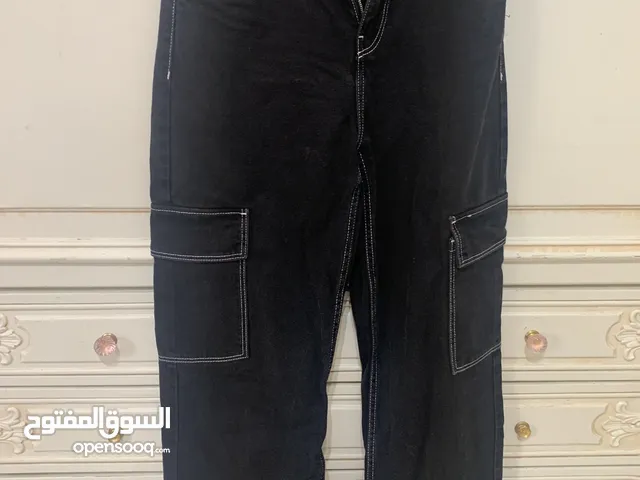 Black Cargo Jeans - Bershka