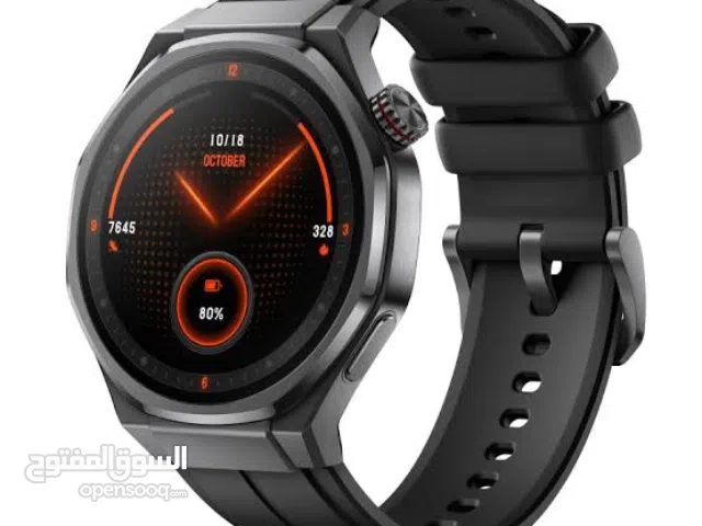 ساعة ذكية هونر Honor Watch 5 Ultra جديدة بالكرتون (لون أسود) - Smart Watch