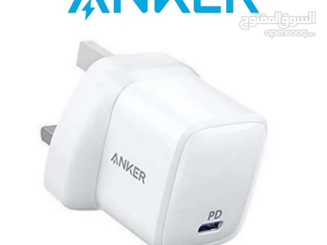 أدابتر - بلك - شاحن من شركة أنكر يدعم الشحن السريع بقوة 20 واط مع منفذ USB-C