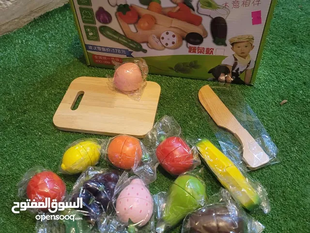 العاب خشبية أشكال الفواكة وأشكال متنوعة متوفر خدمة التوصيل لجميع المحافظات خلال 24 ساعة