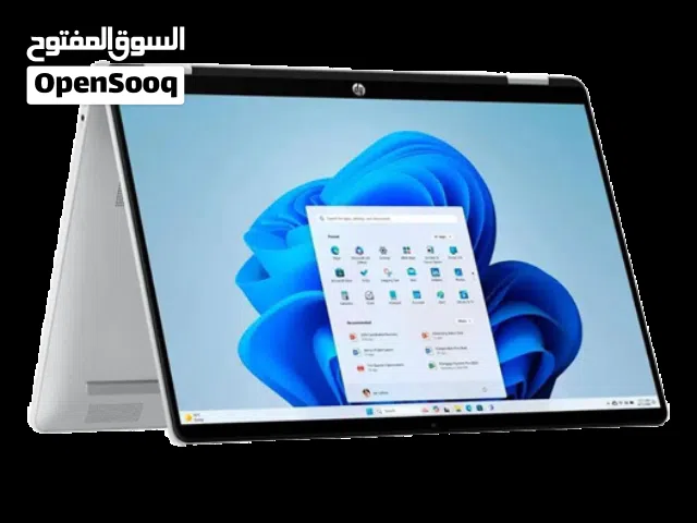 لابتوب hp لمس نظام 2:1 جهاز جديد