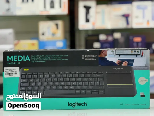 Brand New Logitech K400 Plus in Oman  Quiet Keys  1 Year Warranty