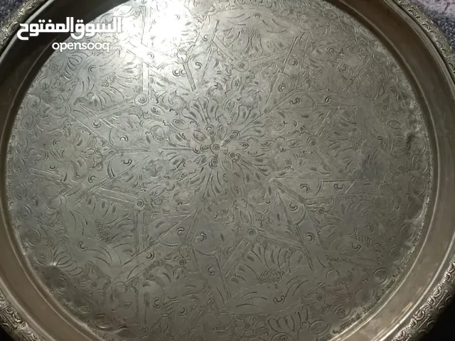 صينية فضة قديمة