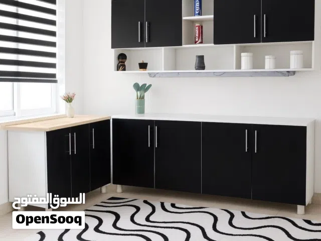 كاونتر خشب والأمنيوم
