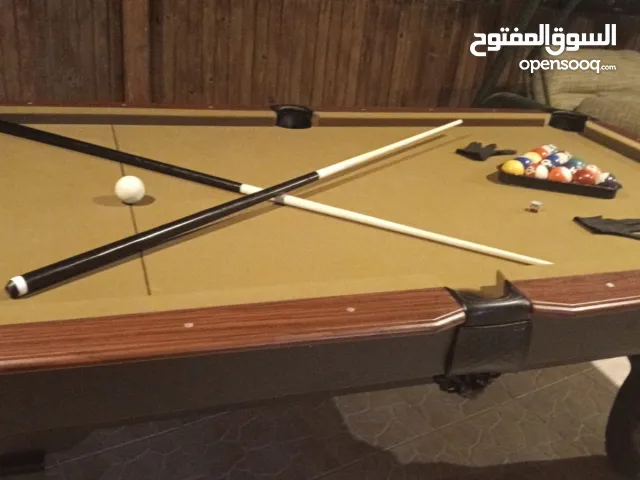 بلياردو خشب كامل 7.5 قدم جديد بالكرتونه افضل سعر