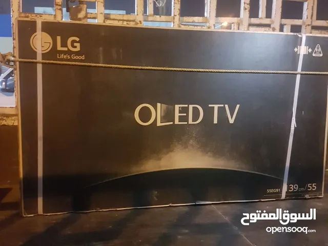 للبيع تلزيون جديد للبيع تلفزيون LG oled curved ( مقوس ) 55 بوصة جديد بالكرتون السعر 240 ,,, امس شاري