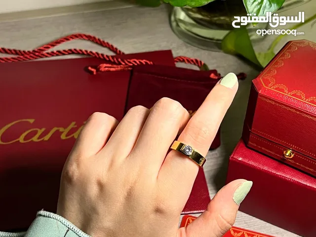 خواتم نسائي كارتير اقنر توري بورش فندي ماستر كوالتي مع جميع الملحقات الجوده عاليه جدا استالس استيل