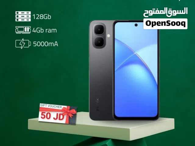 INFINIX SMART 10 ( 128GB ) / RAM 4 NEW /// انفينكس سمارت 10 ذاكرة 128 الرام 4 الجديد