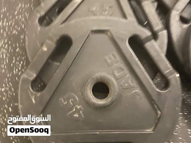 أوزان بليتات 45 باوند /20 كغم مستعمل حالة جيدة ربر