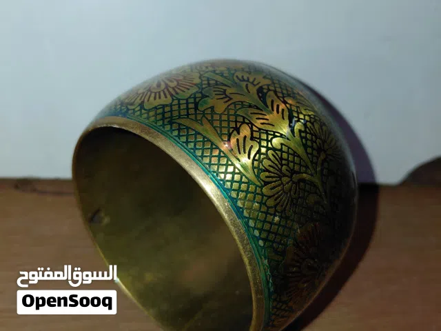 إسوارة نحاسية انتيك - نقش يدوي عتيق لمحبي الفخامة
