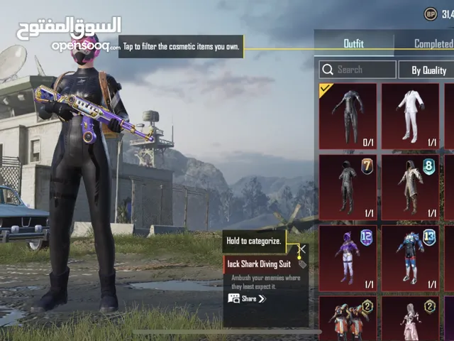 Pubg Accounts and Characters for Sale in Ajman